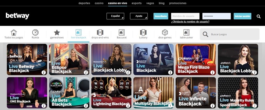 Blackjack otros juegos de casino online en Perú
