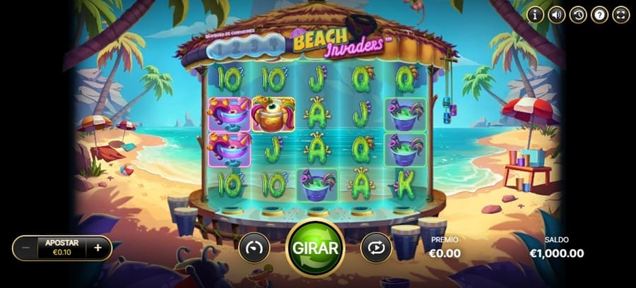 Beach Invaders slot